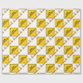 Onder Bouwnijverheid met Conen Cadeaupapier (Vlak)