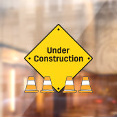 Onder Bouwnijverheid met Conen Raamsticker (Vel 2)