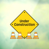 Onder Bouwnijverheid met Conen Raamsticker (Vel 3)