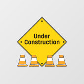 Onder Bouwnijverheid met Conen Raamsticker (Vel)