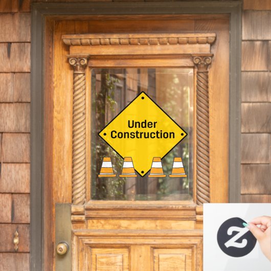 Onder Bouwnijverheid met Conen Raamsticker (Huis Deur)