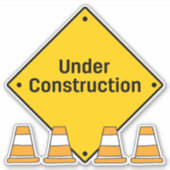 Onder Bouwnijverheid met Conen Sticker (Voorkant)