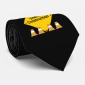 Onder Bouwnijverheid met Conen Stropdas (Opgerold)