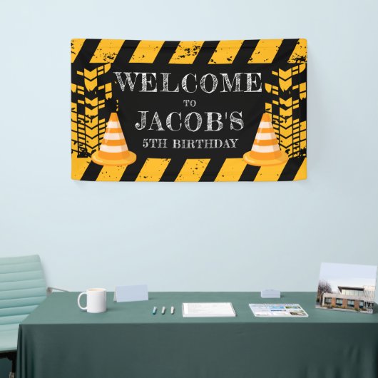 Onder Bouwnijverheid - Welkomstdag Spandoek (Beurs)