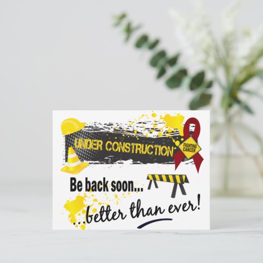 Onder Bouwomstandigheden multipel myeloom Briefkaart (Staand voorkant)