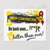 Onder Bouwomstandigheden multipel myeloom Briefkaart (Voorkant)