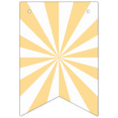 Onder bouwplaats verjaardag bunting banner (Eerste vlag)