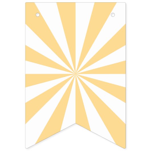 Onder bouwplaats verjaardag bunting banner (Eerste vlag)