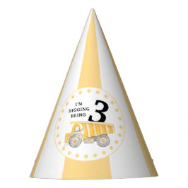 Onder bouwplaats verjaardagsjongensfeestje pet feesthoedjes