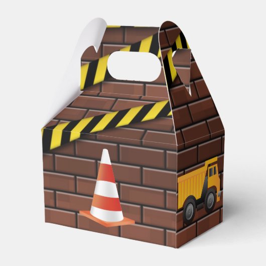 Onder bouwstenen: Birthday Party Bedankdoosjes (Achterkant)