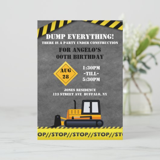 Onder bouwstitel Birthday (Staand voorkant)