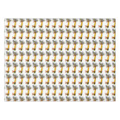 Onder bouwvakrechthoek tafelkleed (Voorkant (Horizontaal))