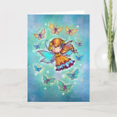 Onder Butterflies Sweet Fairy van Molly Harrison Kaart (Voorkant)
