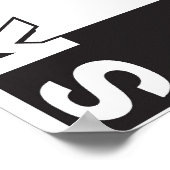 Onder Canopy SkyDive. Poster (Hoek)