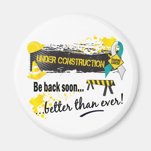 Onder constructie baarmoederhalskanker magneet (Voorkant)