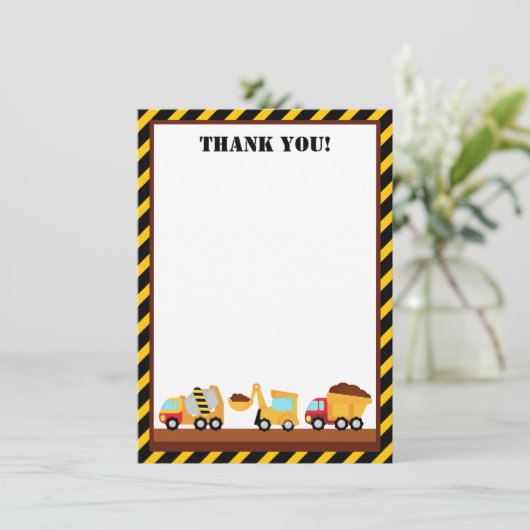 ONDER CONSTRUCTIE Bedankt voor je opmerkingen (Staand voorkant)