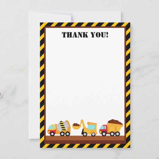 ONDER CONSTRUCTIE Bedankt voor je opmerkingen (Voorkant)