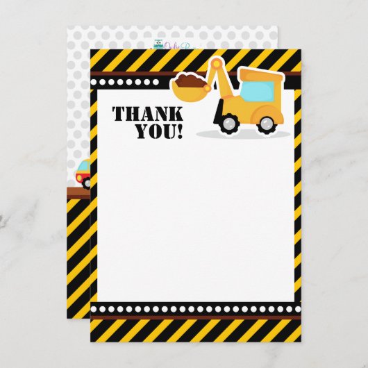 ONDER CONSTRUCTIE Bedankt voor je opmerkingen (Voorkant / Achterkant)