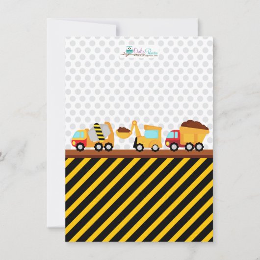 ONDER CONSTRUCTIE Bedankt voor je opmerkingen (Achterkant)