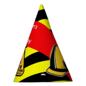 Onder constructie Concrete mixer Birthday party Feesthoedjes (Rechts)