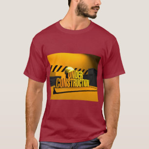 Onder constructie ontwerp – Dromen bouwen in stijl T-shirt