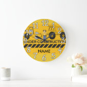 Onder constructie van een kinderslot grote klok (Huis)