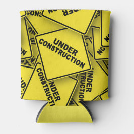 Onder constructietekens blikjeskoeler