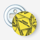 Onder constructietekens button flesopener (Voorkant)