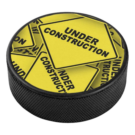 Onder constructietekens hockey puck (3/4)