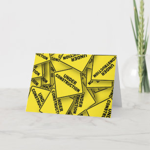 Onder constructietekens kaart