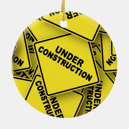 Onder constructietekens keramisch ornament (Achterkant)