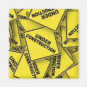 Onder constructietekens magneet (Voorkant)