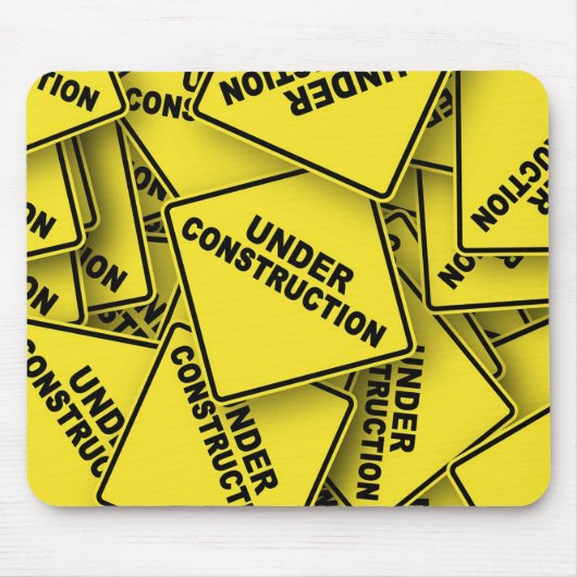 Onder constructietekens muismat (Voorkant)