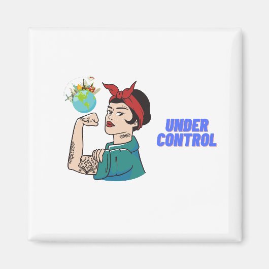 Onder controle magneet (Voorkant)