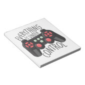 Onder controle notitieblok (Schuin)