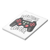 Onder controle notitieblok (Linkerzijde)