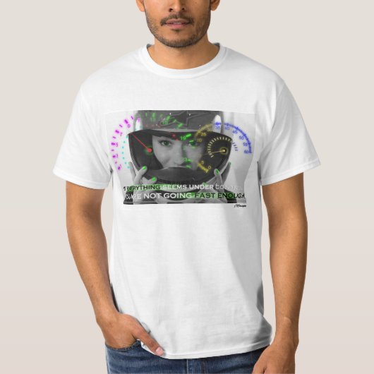 Onder controle t-shirt (Voorkant)
