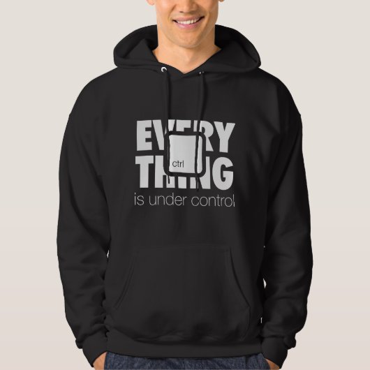 Onder ctrl hoodie (Voorkant)