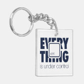 Onder ctrl sleutelhanger (Voorkant Links)