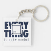 Onder ctrl sleutelhanger (Achterkant)