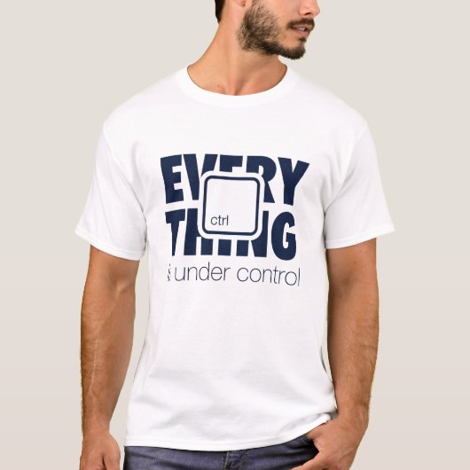 Onder ctrl t-shirt (Voorkant)