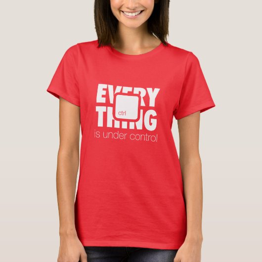 Onder ctrl t-shirt (Voorkant)