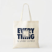 Onder ctrl tote bag (Voorkant)