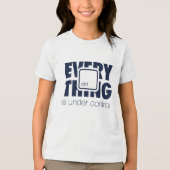 Onder ctrl Tri-Blend shirt (Voorkant)