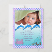 Onder de aankondiging van het Zee Baby Girl (Voorkant)