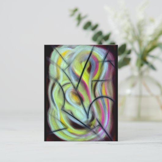 Onder de aarde briefkaart (Staand voorkant)