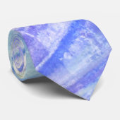 Onder de Abstracte piekWaterverf Stropdas (Opgerold)