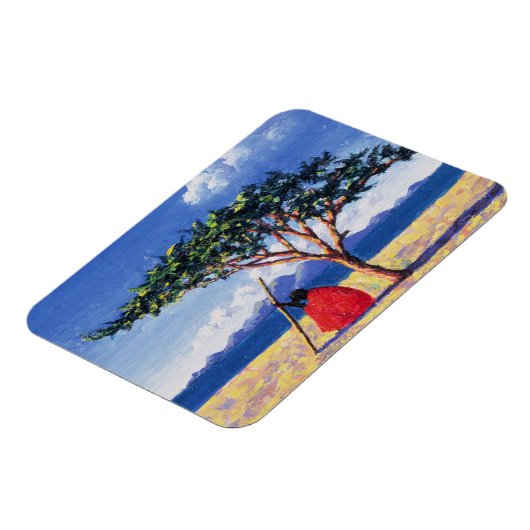 Onder de Acacia-boom van 1991 Magneet (Linkerzijde)