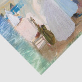 Onder de Awning, Joaquín Sorolla Tissuepapier (Detail)