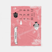 Onder de Baby van de Zee Fleece Deken (Voorkant)